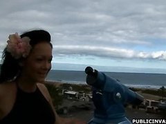 Playful pretty girl sucking big cock and get fucked
